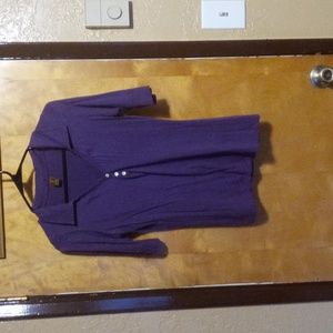 Purple copper key shirt